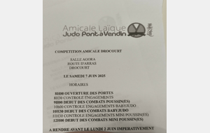 compétition amicale drocourt